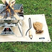 캠린이 화로대 버너 화재안전 방염매트 캠핑매트 캠핑돗자리 등산매트