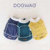 도그웨그 코듀로이 무스탕 자켓 강아지 골덴 코트.도그웨그, 틸그린L