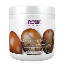 NOW 시어 버터 바디 크림 극건성용 수분 보호 솔루션 198.4g, Shea Butter_16 Ounce (Pack of