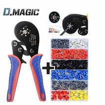 펜롤 펜홀단자 1200PCS+전문 압착기 고급형 세트, 펜홀단자1200PCS+고급형 압착기