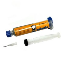 정비사 40g 무연 저온 솔더 페이스트 138도 용접 솔더 페이스트 sn42bi58 for smt pcb bga 수리 + 바늘