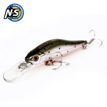 NS 엔에스 쏘베이트 50SP-DR 쏘가리 플로팅 미노우 루어낚시, 50SP-DR 127