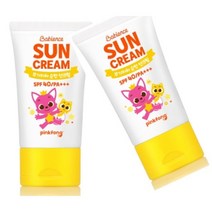 베비언스 핑크퐁 무기자차 순한 선크림 60ml, 60ml X 1개