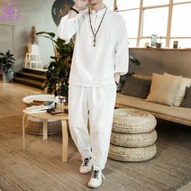 셀럽당 여름 남자개량한복 삼베옷 (M-5XL) 생활한복