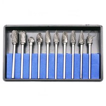 case 초경 텅스텐 로타리바 10종 set