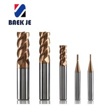 4CKS 4날 ~12mm 강용 초경 엔드밀, 4CKS080, 1개