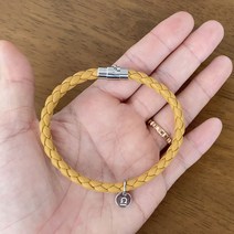 변색에 강한 써지컬 별자리 가죽팔찌만들기 diy키트 재료 만들기, 초코브라운, 본드구매, 1개