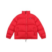 남성봄자켓 VETEMENTS-캐주얼 글자 로고 패딩 면 용 레터 남자스타일