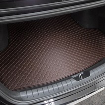 [k8트렁크매트카본인조가죽] [데코] 기아 K8 GL3 트렁크매트 바닥매트 완벽 방수 스크래치방지, 카본 3D 트렁크 매트 블랙, K8 GL3 전용