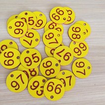 양봉 용품 둥근 번호 레이블 축산 농장 벌집 태그 상자 순차 동물 가축 마커 기호 다, E+10pcs(NO.1-10)