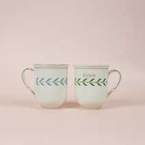 시라쿠스로렐리프 머그 잔, 블루