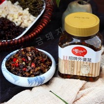 후난 특산품 요리 소스 辣椒酱 下饭菜, 시그니처 할머니반찬 280g (약간매운맛)