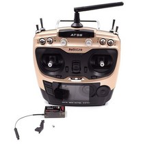 드론 컨트롤러 조종기 radiolink at9s 2 4g 9ch 시스템 송신기 r9ds 수신기 포함 at9 원격 제어 rc 쿼드콥터 헬리콥터용 업데이트 비전, at9 오렌지