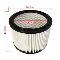 자동차 광택기 플렉스 청소기 카트 30l 먼지 버킷 부품 교체용 원형 필터, 01 1 filter element