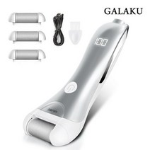 GALAKU 충전식 전동 발각질 제거기 뷰티풋 각질제거, 01188_wh