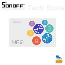 스마트스위치 누워서불끄기 자동조절 SONOFF-NFC 태그 215 칩 540 바이트 스마트 자동화 단축키 NFC 지원 전화와 호환되는 장면 트리거, [01] 1 Piece
