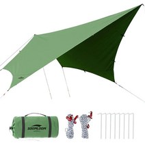 Soomloom Penta Tarp 3.8 x 3.9 m 타프 그늘막 차광막 루프탑 어닝