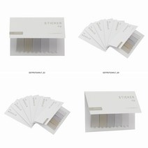 이지리치 접착 인덱스 메모지 6P세트 다꾸용품 점착메모지제작
