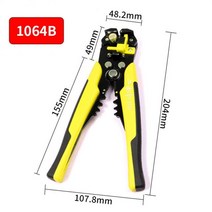 수공구 공구 세트 샤오미-크림퍼 케이블 커터 자동 와이어 스트리퍼 다기능 스트리핑 도구 압착 펜치 터미, 02 1064B
