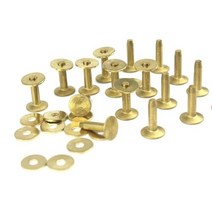 가죽공예 DIY 스트랩 체인 버클 금속 악세사리 20pcs 단단한 금관 악기 리벳 amp Burrs 가죽 기술 벨트 수화물 장식 못 영원한 압정 잠 그개 6 크기, 12x4x12mm