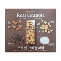 피코크 Real Granola 프로틴 그래놀라바 112g