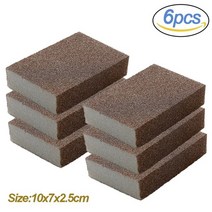 자동차녹제거 녹지우개 화장실녹제거 녹제거제 녹제거용품 12456pcs 매직 스폰지, 6개