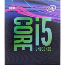 인텔 코어 i5-9600K 데스크탑 프로세서 6코어, Desktop Processor