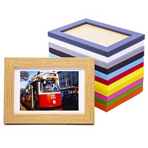 사진액자 상장액자 3x5 4x6 5x7 6x8 8x10 A5 A4 A3 B4 8절 탁상 액자 포토 프레임, 핑크