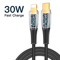 usb c 케이블 iphone호환 14 13 12 11 pro max mini xs xr x 8 ipad pd, 검은색, 1.2m