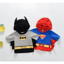 아동 반팔티 슈퍼맨 배트맨 캐릭터 반팔 아동 의류