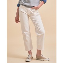 23FW 아이보리 기모 스트레이트핏 데님 팬츠 HSPA3D953IV