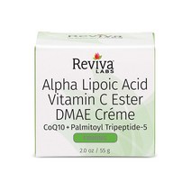 Reviva Labs 알파 리포산 비타민 C 에스터 & DMAE 크림, 55g, 1개
