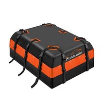 FIVKLEMNZ 차량용 루프탑 카고 캐리어 백 (21 입방 피트) 방수 루프, 21 Cubic Feet, 21 Cubic Feet