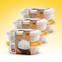 락앤락 간편 햇쌀밥용기 400ml 2p 3개, 단품