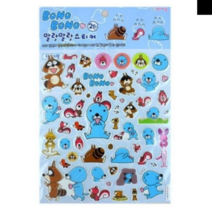 피노키오 팬시마음 BONOBONO 말랑말랑스티커 2탄 보노보노 케릭터 꾸미기 붙이기 놀이 케릭터 캐스팅