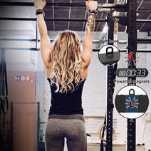 체육관 타이머 120DB 라우드 시계 모드 무소음 충전식 배터리 내장 자석 복싱 인터벌 트레이닝 후크 타이머 휴대용 체육관 타이머 다양한 피트니스 요가 주방 교실 사무실용