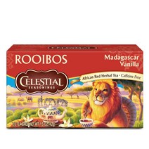 Celestial Seasonings 마다가스카르 바닐라 루이보스 티 20 카운트 박스 3box, 1팩