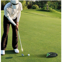 [자동 반환 시스템] 실내 사무실 골프 퍼팅기, 27 x17 x 9 cm