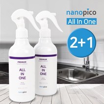 나노피코 올인원 셀프나노코팅 욕실주방 싱크대상판 싱크볼 샤워부스 세면대 대리석 코팅제