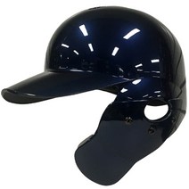 엑스필더 야구 외귀 검투사 헬멧 MLB 스타일 초경량 유광 헬멧 (마우스가드 탈착 가능), 좌타