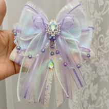 응원봉리본 응원봉꾸미기 리본악세사리 보라공주, 밴드