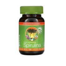 뉴트렉스하와이 퓨어 하와이안 스피룰리나 퍼시피카 500mg 타블렛 비건 글루텐 프리, 100개입, 2개