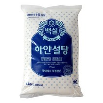 백설 하얀백설탕3kg 4개, 3kg