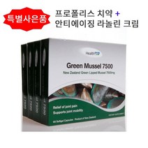 헬스업 초록입홍합 그린머슬 7500mg 240캡슐, 1개