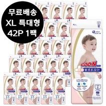 군기저귀 플러스 밴드 XL 특대형 42P x 1팩 (42매)