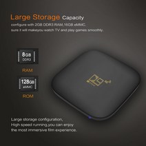 2022 mi box s D9 스마트 TV 박스 안드로이드 10.0 울트라 HD 비디오 미디어 플레이어 2.4G & 5GHz 와, 01 미국 플러그_04 4gb 64gb