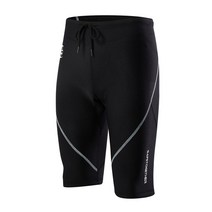 잠수복 다이빙슈트 새로운 네오프렌 반바지 남자 스플릿 반바지 수영 보트 항해 스노클링, 검은색, xxl