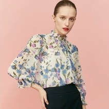 베스띠벨리 플라워셔링쉬폰블라우스 BAB4422