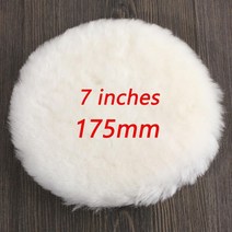 5 가지 사이즈 75-175mm 양모 폴리싱 디스크 자동차 뷰티 왁싱 자체 접착 모방 스폰지 패드 자동 폴리셔, Silver