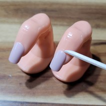 네일모형 네일아트 연습 인조손톱, 1개